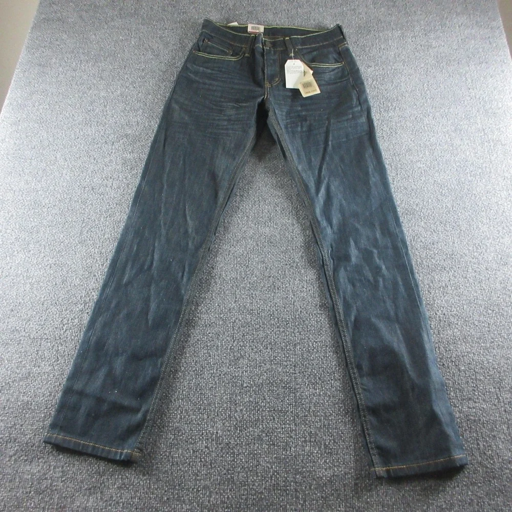 Levis 511 Jeans Mens 29x32 Blue Slim Tapered Dark Wash Stretch Denim Casual
